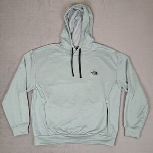 The North Face Men's Large‎ Teal Pullover Hoodie Half Dome Logo